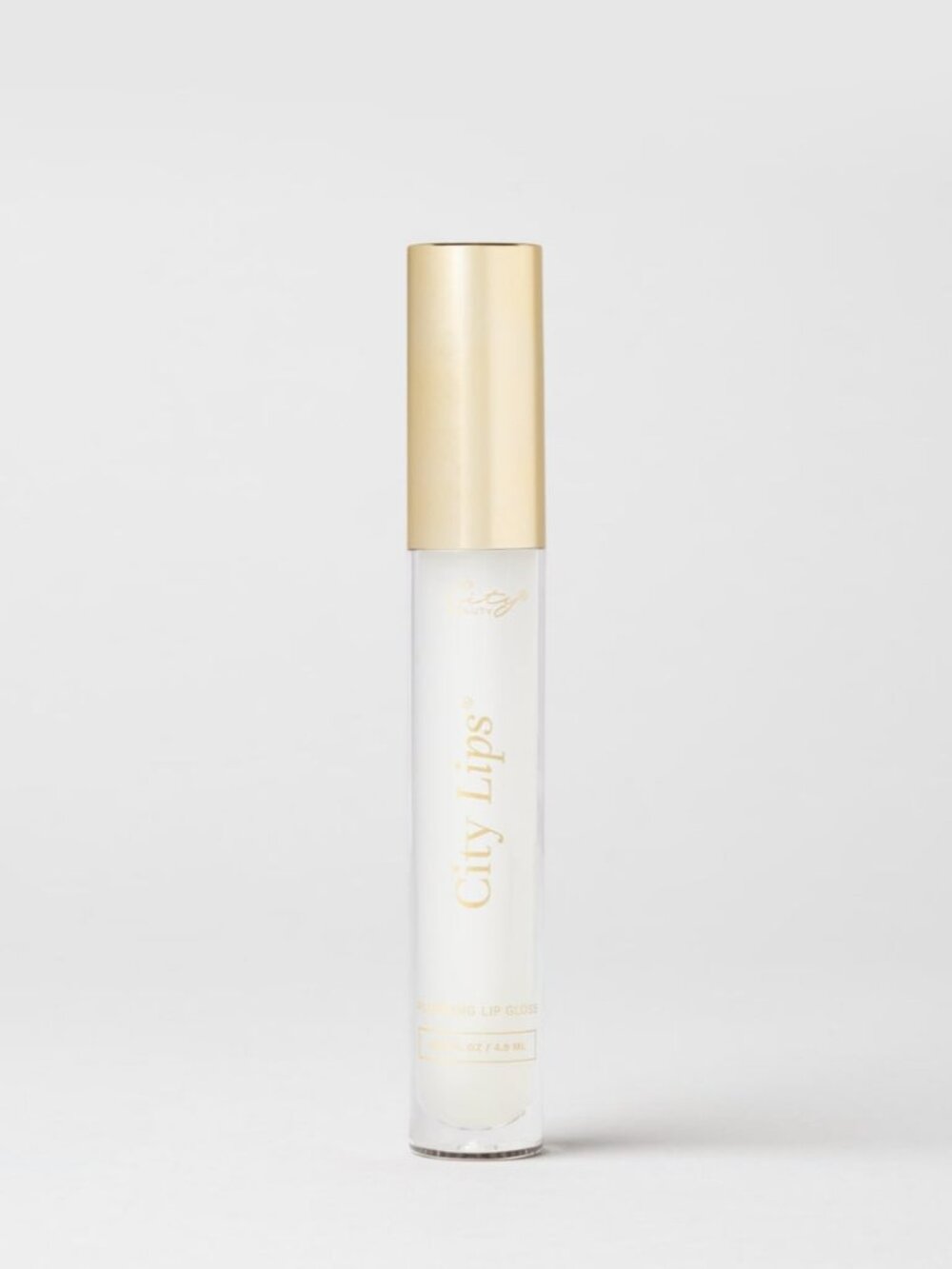 City Beauty City Lips clear  plumping Lip Gloss, 0.16 fl. oz./4.9 mL new in box